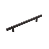 Hickory Hardware Bar Pulls Collection Pull 6-5/16 Inch (160mm) Center to Center Brushed Black Nickel Finish