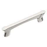 Hickory Hardware Wisteria Collection Pull 3 Inch Center to Center Polished Nickel Finish