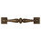 Hickory Hardware HH74637-DAC Somerset Collection Pull 3-3/4 Inch (96mm) Center to Center Dark Antique Copper Finish