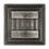 Hickory Hardware HH74670-BNV Sydney Collection Knob 1-5/16 Inch Square Black Nickel Vibed Finish