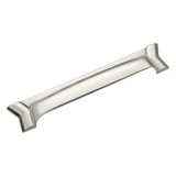 Hickory Hardware Wisteria Collection Cup Pull 3 Inch & 3-3/4 Inch (96mm) Center to Center Polished Nickel Finish