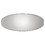 Hickory Hardware HH74674-14 Wisteria Collection Knob 1-3/4 Inch x 3/4 Inch Polished Nickel Finish