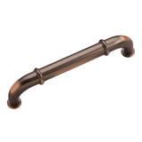 Hickory Hardware Cottage Collection Appliance Pull 8 Inch Center to Center Oil-Rubbed Bronze Highlighted Finish