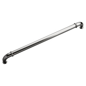Hickory Hardware Cottage Collection Appliance Pull 18 Inch Center to Center Satin Nickel Finish
