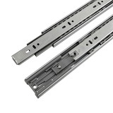 Hickory Hardware Drawer Slide Side Mount Soft Close Full Extension 12 Inch Cadmium Finish (2 Pack)