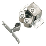 Hickory Hardware P107-2C Catches Collection Roller Catch with Strike 1-3/16 Inch Center to Center Cadmium Finish