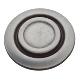 Hickory Hardware Cavalier Collection Knob 1-1/4 Inch Diameter Antique Pewter Finish