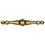 Hickory Hardware P132-AB Cavalier Collection Pull 4-1/4 Inch Center to Center Antique Brass Finish