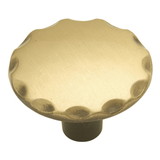 Hickory Hardware P146-AB Southwest Lodge Collection Knob 1-1/8 Inch Diameter Antique Brass Finish