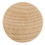 Hickory Hardware P184-UW Natural Woodcraft Collection Knob 1-1/4 Inch Diameter Unfinished Wood Finish (2 Pack)