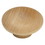 Hickory Hardware P186-UW Natural Woodcraft Collection Knob 2 Inch Diameter Unfinished Wood Finish (2 Pack)