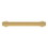 Hickory Hardware P2149-BGB American Diner Collection Pull 5-1/16 Inch (128mm) Center to Center Brushed Golden Brass Finish
