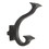 Hickory Hardware P2155-10B Bungalow Collection Signature Hook 1-1/2 Inch Center to Center Oil-Rubbed Bronze Finish
