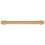 Hickory Hardware P2156-BGB American Diner Collection Pull 6-5/16 Inch (160mm) Center to Center Brushed Golden Brass Finish