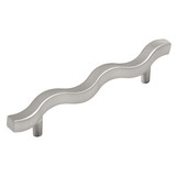 Hickory Hardware P2162-SN Metropolis Collection Pull 5-1/16 Inch (128mm) Center to Center Satin Nickel Finish