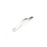 Hickory Hardware Euro-Contemporary Collection Pull 4 Inch Center to Center Pearl Nickel Finish
