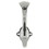 Hickory Hardware P2175-CH Craftsman Collection Signature Hook 1-3/8 Inch Center to Center Chrome Finish