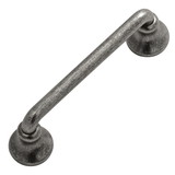 Hickory Hardware Savoy Collection Pull 3 Inch Center to Center Black Nickel Vibed Finish
