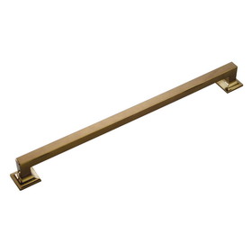 Hickory Hardware Studio Collection Appliance Pull 18 Inch Center to Center Veneti Bronze Finish