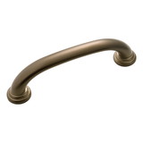 Hickory Hardware Zephyr Collection Pull 3-3/4 Inch (96mm) Center to Center Veneti Bronze Finish