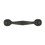 Hickory Hardware P3001-BI Refined Rustic Collection Pull 3 Inch Center to Center Black Iron Finish