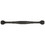 Hickory Hardware P3005-BI Refined Rustic Collection Appliance Pull 12 Inch Center to Center Black Iron Finish