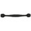Hickory Hardware P3006-BI Refined Rustic Collection Appliance Pull 8 Inch Center to Center Black Iron Finish