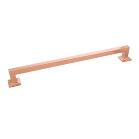 Hickory Hardware Studio Collection Pull 12 Inch Center to Center Polished Copper Finish