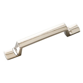 Hickory Hardware Richmond Collection Pull 3 Inch Center to Center Polished Nickel Finish