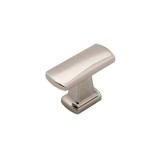 Hickory Hardware Richmond Collection Knob 1-1/2 Inch X 11/16 Inch  Polished Nickel Finish