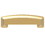 Hickory Hardware P3234-BGB Bridges Collection Cup Pull 3 Inch, 3-3/4 Inch (96mm) & 5-1/16 Inch (128mm) Center to Center Brushed Golden Brass Finish