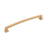 Hickory Hardware Bridges Collection Pull 7-9/16 Inch (192mm) Center to Center Brushed Golden Brass Finish