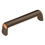 Hickory Hardware P324-OBH Williamsburg Collection Pull 3 Inch Center to Center Oil-Rubbed Bronze Highlighted Finish