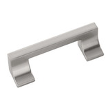 Hickory Hardware Swoop Collection Pull 3 Inch & 3-3/4 Inch (96mm) Center to Center Stainless Steel Finish