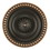 Hickory Hardware P3460-VB Roma Collection Knob 1-1/2 Inch Diameter Vintage Bronze Finish
