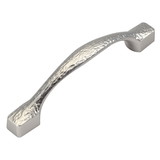 Hickory Hardware Bedrock Collection Pull 3 Inch Center to Center Flat Nickel Finish