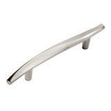 Hickory Hardware Surge Collection Pull 3 Inch Center to Center Satin Nickel Finish