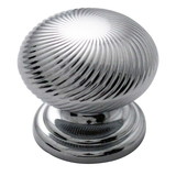 Hickory Hardware P3609-CH Knobs Collection Knob 1-1/4 Inch Diameter Chrome Finish