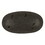 Hickory Hardware P3671-BI Carbonite Collection Knob 1-7/8 Inch x 1 Inch Black Iron Finish