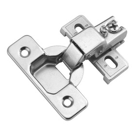 Hickory Hardware P5124-14 Hinge Concealed 1/2 Inch Overlay Face Frame Self-Close Polished Nickel Finish