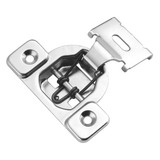 Hickory Hardware P5125-14 Hinge Concealed 1/2 Inch Overlay Face Frame Self-Close Polished Nickel Finish