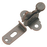 Hickory Hardware P654-STB Catches Collection Elbow Catch 11/16 Inch Center to Center Statuary Bronze Finish
