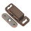 Hickory Hardware P659-STB Catches Collection Magnetic Catch 1-1/2 Inch Center to Center Statuary Bronze Finish