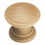 Hickory Hardware P685-UW Natural Woodcraft Collection Knob 1-1/4 Inch Diameter Unfinished Wood Finish (2 Pack)