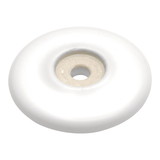 Hickory Hardware P69-W Tranquility Collection Backplate 2-1/16 Inch Diameter White Finish