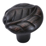 Hickory Hardware Touch Of Spring Collection Knob 1-1/4 Inch Diameter Vintage Bronze Finish