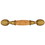 Hickory Hardware P749-OAK Woodgrain Collection Pull 3 Inch Center to Center Lancaster Hand Polished & Oak Finish