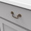 Hickory Hardware P8049-LP Manor House Collection Rosette Backplate Pull 3 Inch Center to Center Lancaster Hand Polished Finish