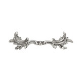 Hickory Hardware P8157-ST Manor House Collection Pull 3 Inch Center to Center Silver Stone Finish