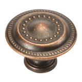 Hickory Hardware Manor House Collection Knob 1-1/4 Inch Diameter Dark Antique Copper Finish